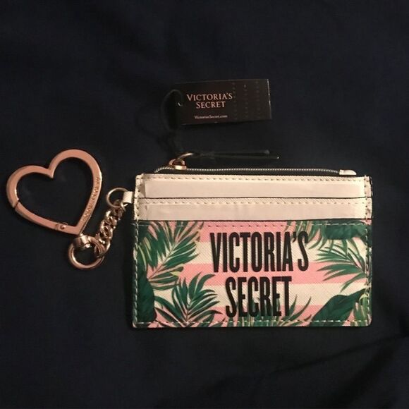 PINK Victoria's Secret Handbags - Victoria's Secret Card Case Palm Tree Edition